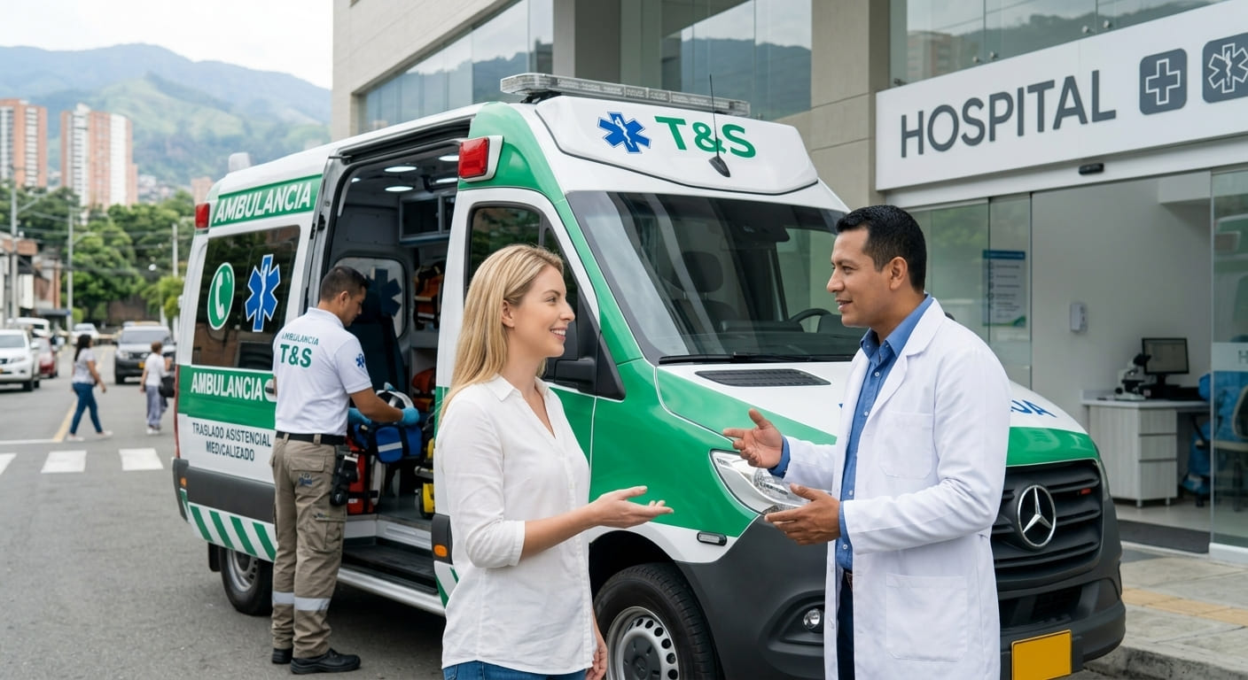 Servicio de Ambulancia - Terapia y Salud Colombia